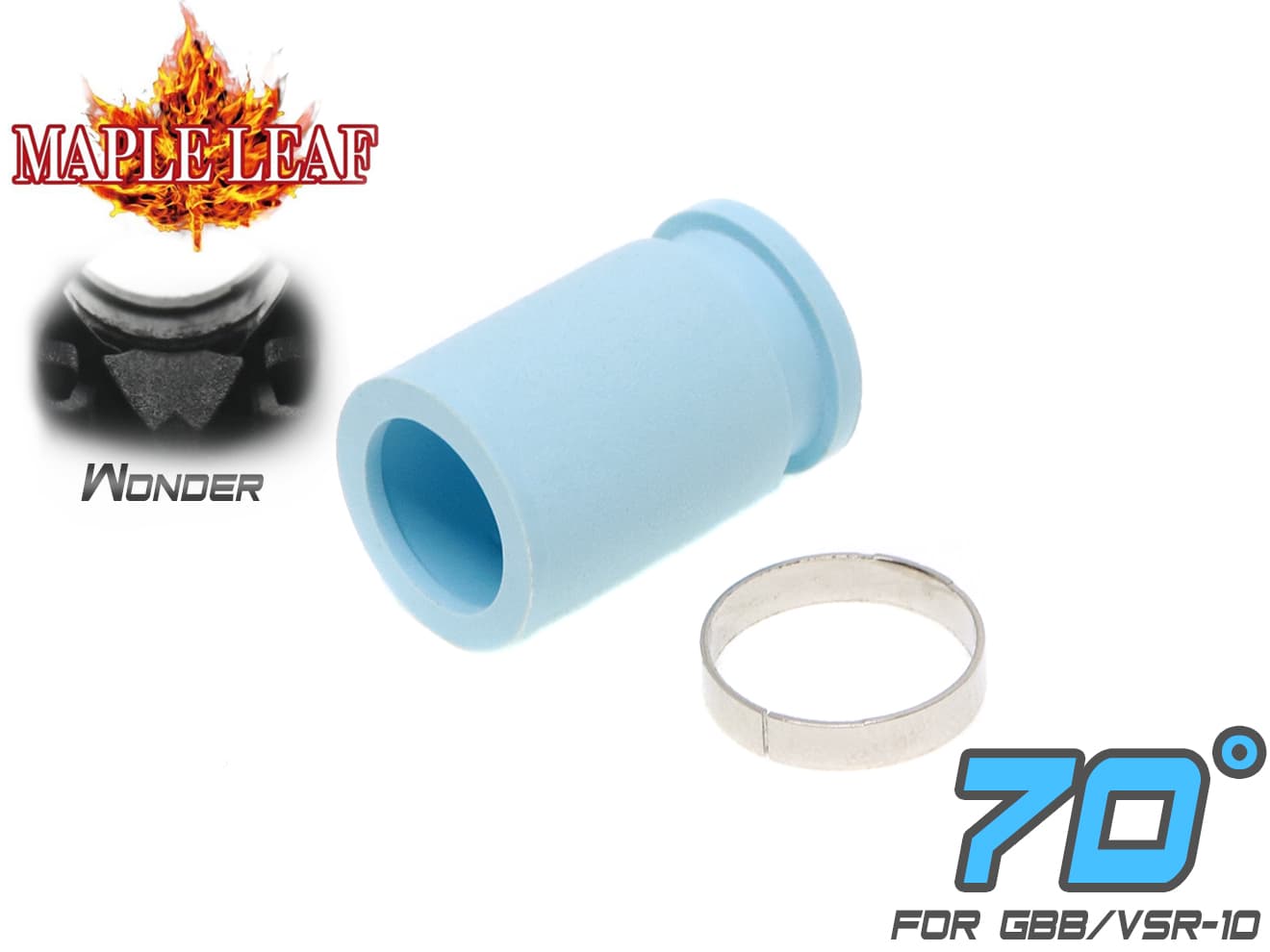 Maple Leaf MACARON WONDER ホップアップパッキン 70° for GBB/VSR-10◆TM WE KJ VFC等各社ガスガンに対..