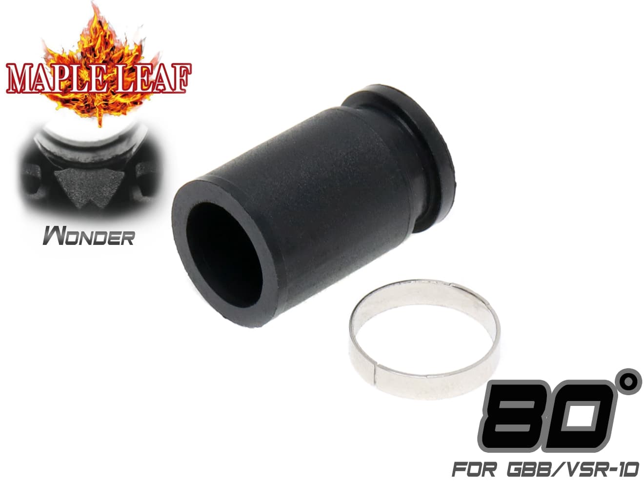 Maple Leaf MACARON WONDER ホップアップパッキン 80° for GBB/VSR-10◆マルイ WE KJ VFC ガスガンに対..