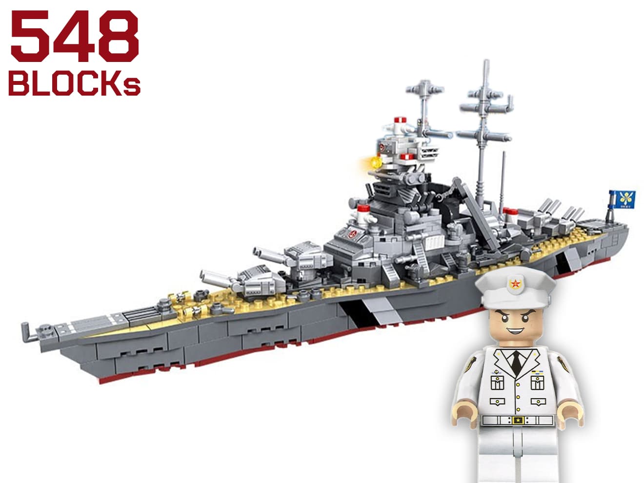 【中古】フジミ模型 1/700 艦NEXTシリーズ No.4 日本海軍航空母艦 赤城 色分け済み プラモデル 艦NX4