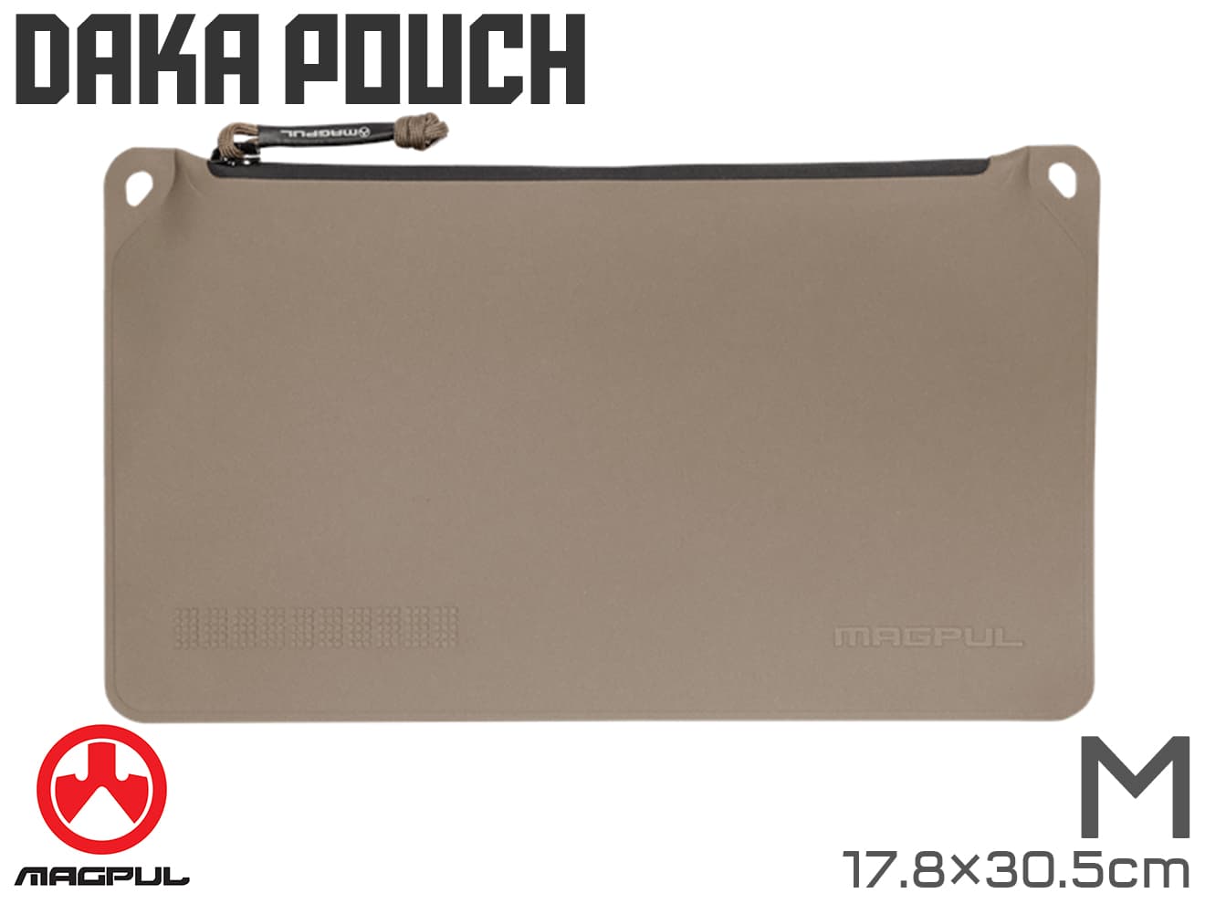 【正規品】Magpul DAKA ポーチ ミディアム[17.8cm×30.5cm] FDE◆マグプル ダカポーチ MA287533313 汚れ..
