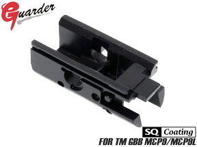 MP9-46■GUARDER スチール ロッキングブロック マルイ M&P9/M&P9L◆フレームレールマウント SQコーティング済 強度アップ 強化パーツ 交換