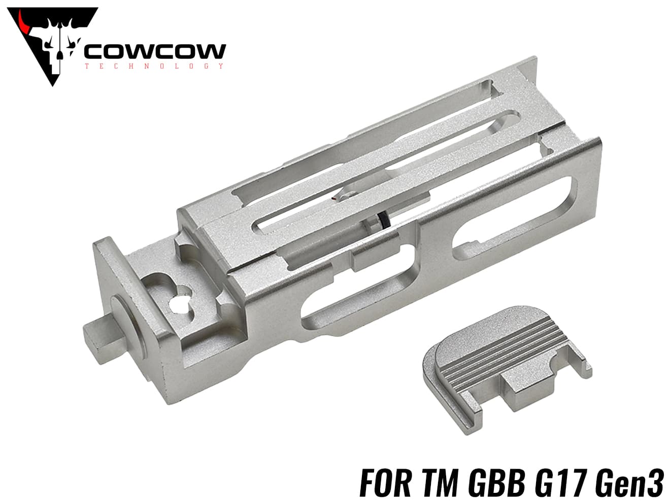 COWCOW TECHNOLOGY A6061 ウルトラライトブリーチ TM G17 Gen.3 SV ◆東京マルイ ガスブローバック GLOCK17 GEN3 ハイスピード化