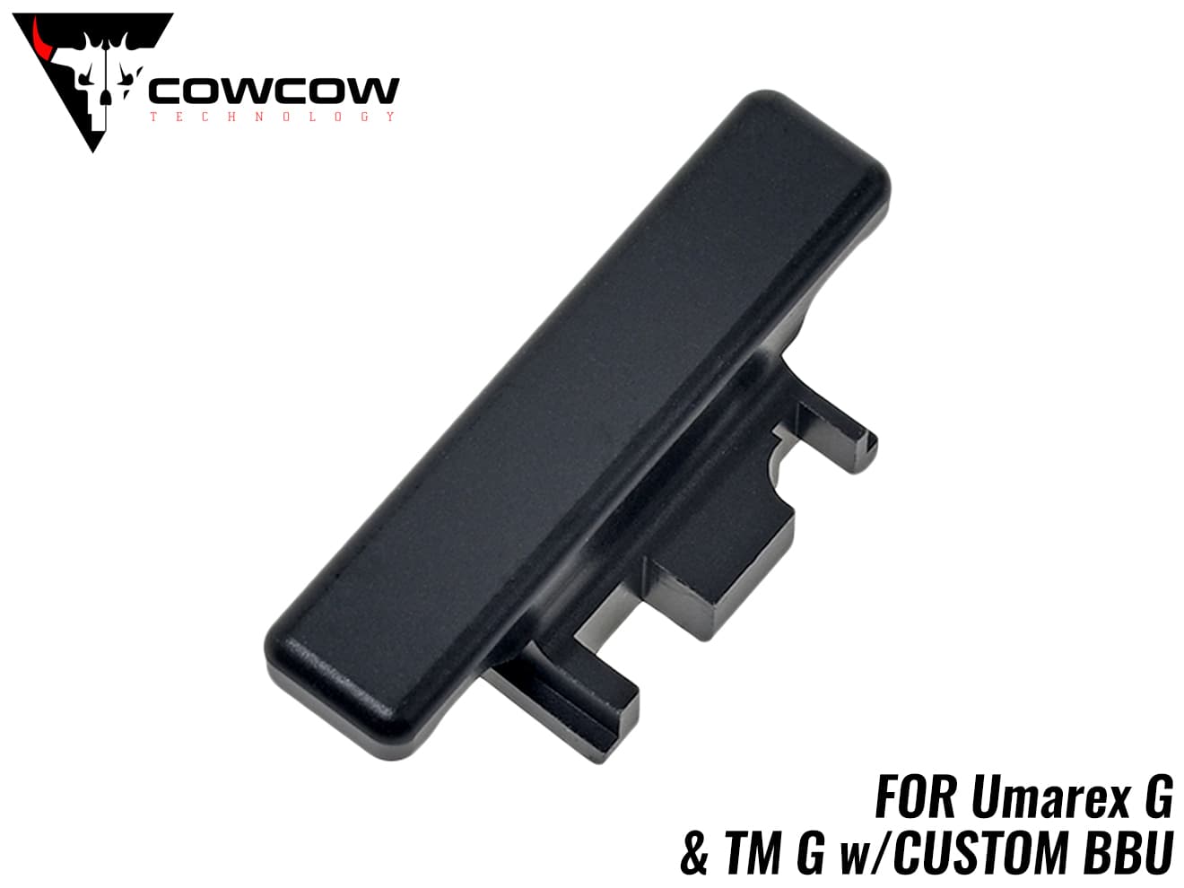 COWCOW TECHNOLOGY アルミCNC タクティカルコッキングハンドル TM & Umarex G BK ◆Umarex G17 GEN4＆G19 GEN3対応 シューティングに