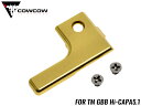 COWCOW TECHNOLOGY アルミCNC RAW コッキングハンドル スタンダード F 右出し用 TM Hi-Capa GD ◆マルイ ガスブロ ハイキャパ5.1対応