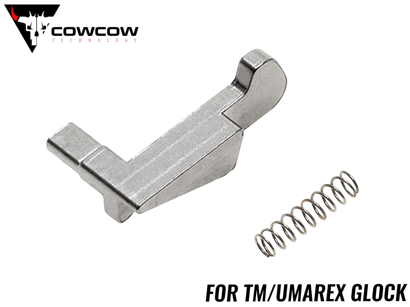 COWCOW TECHNOLOGY ステンレスCNC MAF ノッカーロックセット TM/UMAREX GLOCKシリーズ◆マルイ Umarex GBB グロック対応 高精度 破損対策