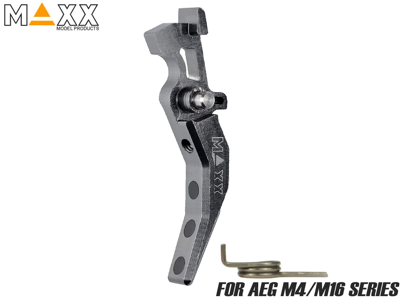 楽天ミリタリーベースMAXX アルミCNC アドバンスド トリガー type C for AEG M4◆チタン各社スタンダード系 電動ガン M4/M16シリーズ対応 マックス