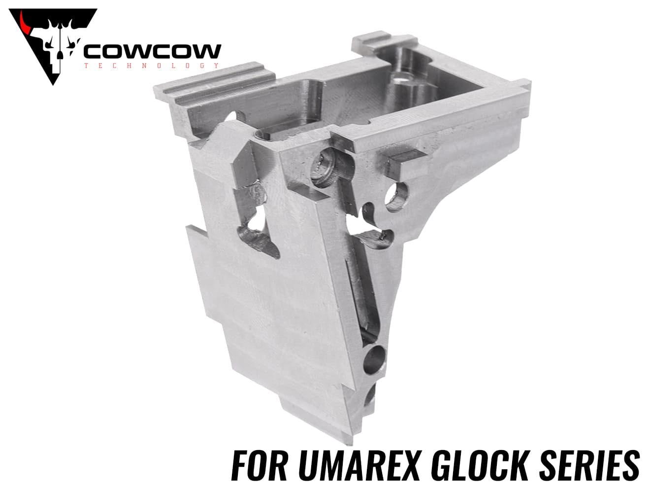 COWCOW TECHNOLOGY ステンレスCNC ハンマーハウジング UMAREX GLOCKシリーズ◆グロック CNC加工 高圧ガス使用 ポリッシュ加工 摩擦低減 作動性向上 強度アップ
