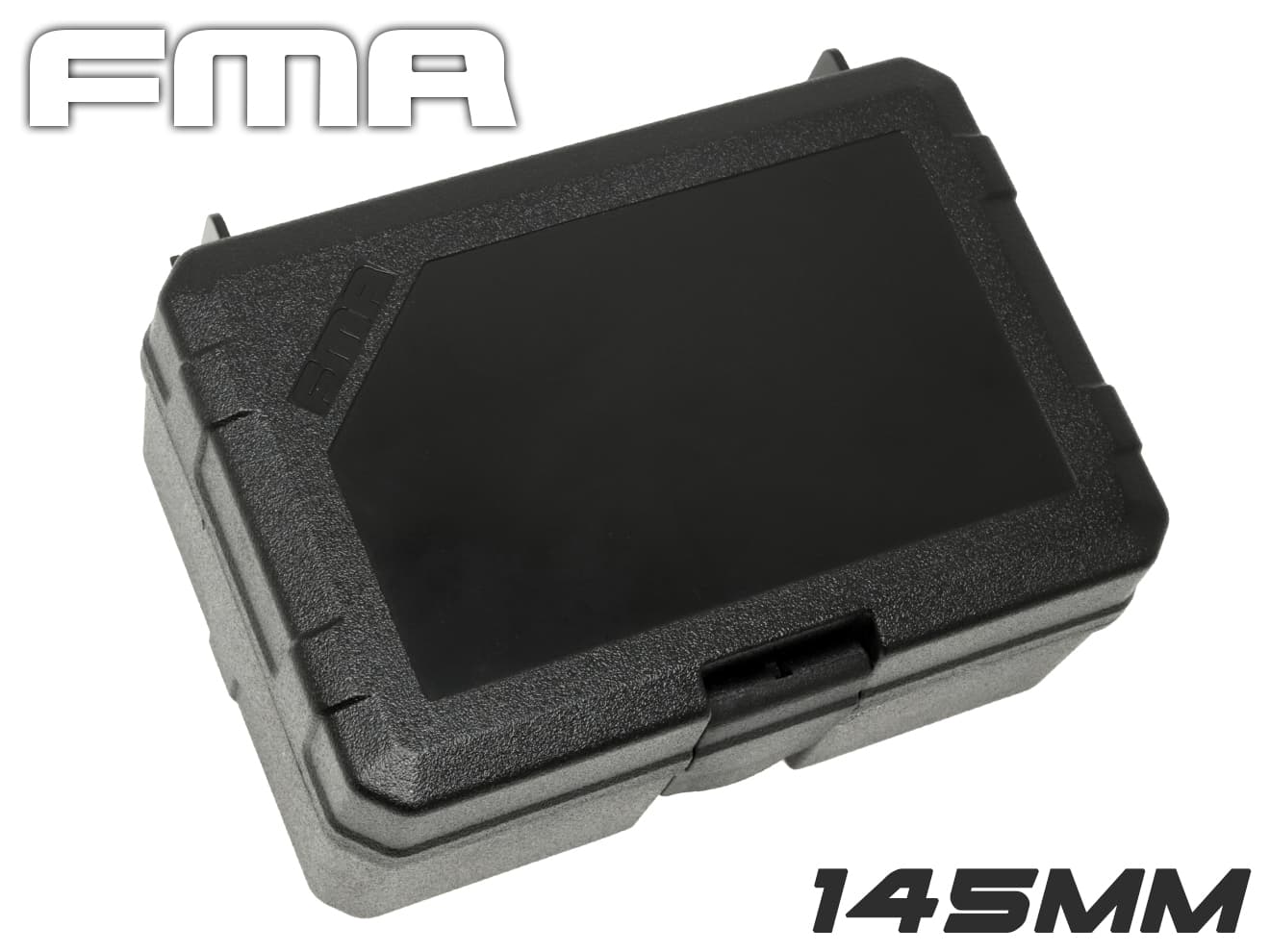 FMA タクティカル ミニBOX◆小ぶりなABS製ケース フラットスポンジ 出し入れ簡単 ガード性 ブラック カメラ/光学機器類/GOPRO/アクションカムの保管運搬に