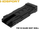 EX0405-BK Wosport ウォスポーツ ヲスポーツ商品説明ITEM INFOMOLLEに装着可能な12ゲージショットシェル用マガジン風ポーチWoSporT 12GA ショットシェルマガジンポーチ MOLLEです。12ゲージ ショッ...