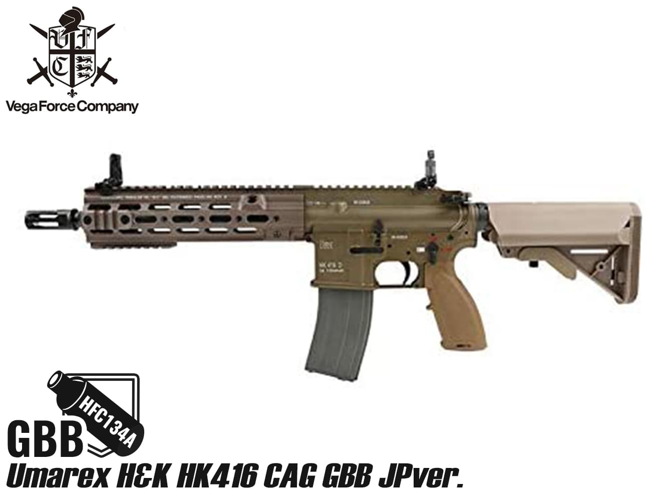 Umarex H&K HK416 CAG ֥Хå JPver./HK LicensedVegaForceCompany/HK/إå顼//ǥ륿ե/饤