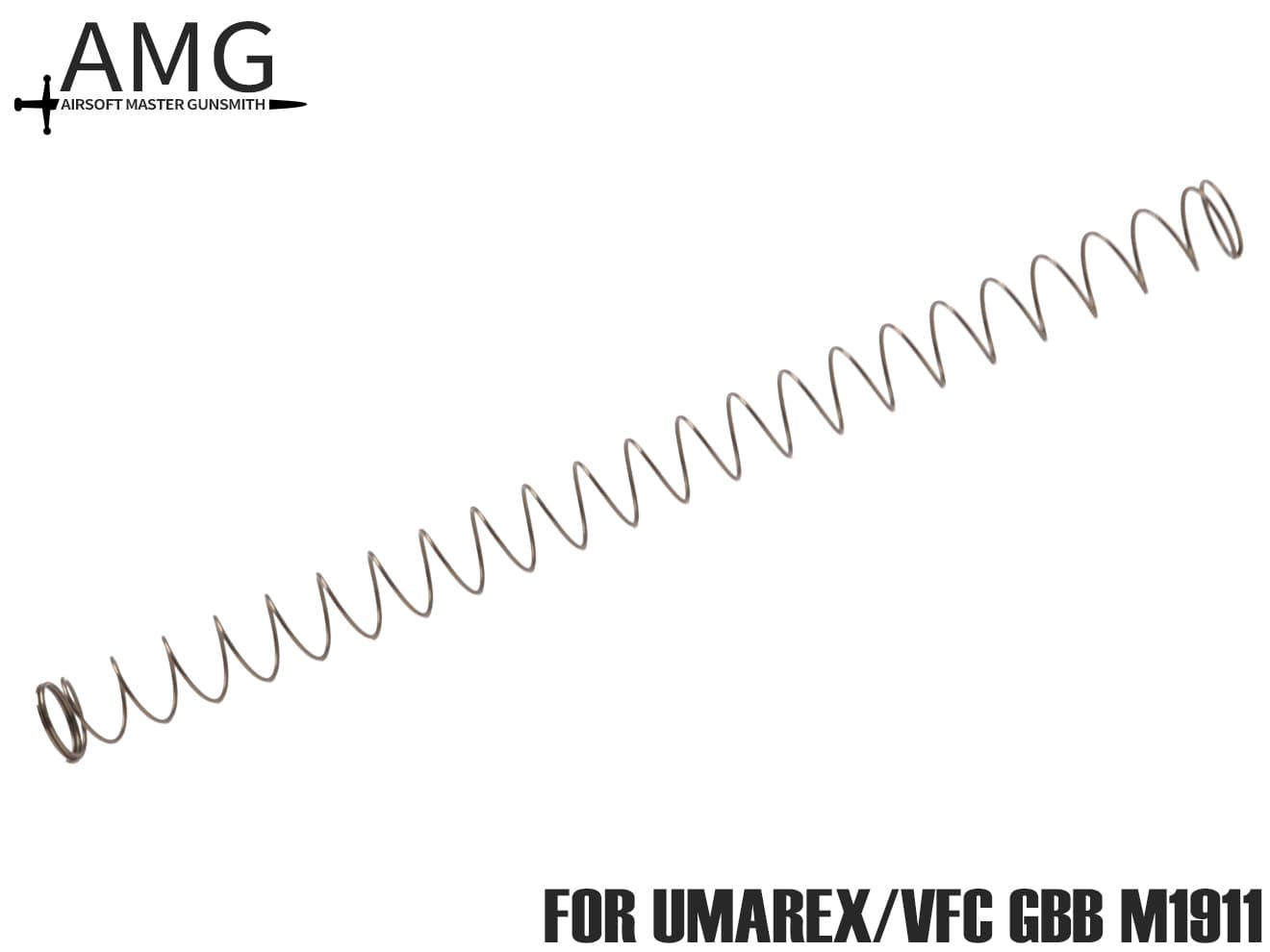 AV-M1911-03(A)■ AMG リコイル スプリング 冬用 for UMAREX/VFC M1911 GBB◆ガス圧 レート 調整 ガスガン 安定した動作 ガスブローバック カスタム パーツ スチール 丈夫 リペア