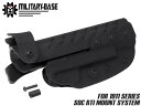MILITARY BASE G SOC RIG ホルスター for 1911◆リテンション アダプター レバー ワンプッシュ ロック解除 ベルト MOLLE プラットフォーム 対応 固定 ワンタッチ(3)