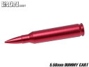 IRON AIRSOFT アルミCNC 5.56 ダミーカート◆5.56mm NATO弾 アルミ合金 リアリティ ポンチ インテリア アクセント 飾り レッドア...