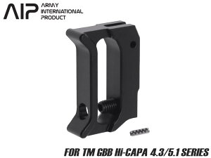 AIP アルミCNC カスタムトリガー ロング T Hi-CAPAシリーズ◆ストレート 形状 コンタクト ポイント 均一化 ライトニングホール 軽量 レスポンス 向上 カスタム