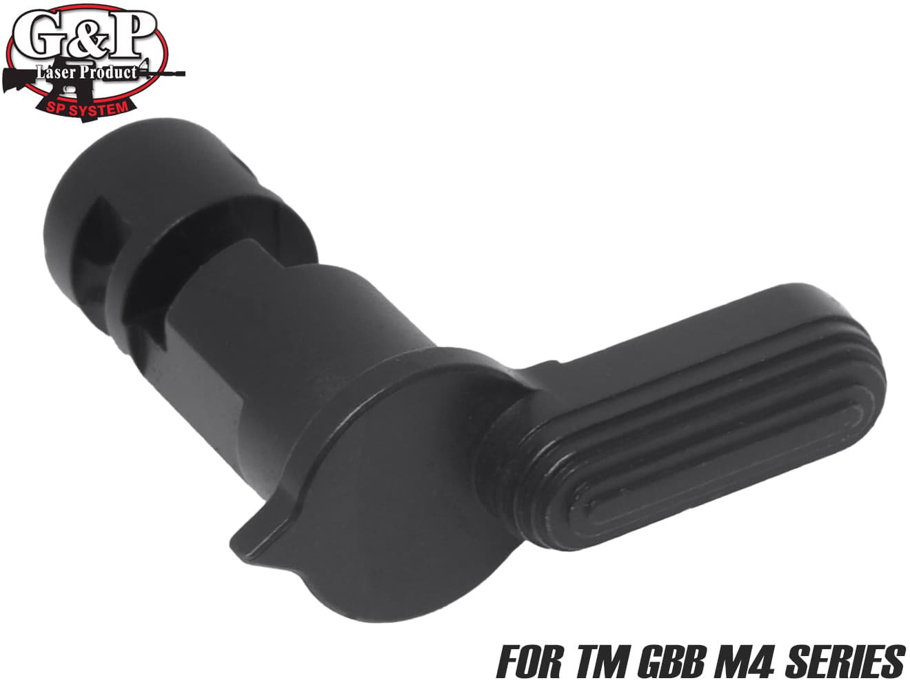 G&P スチール セレクターレバー for TM GBB M4◆スチール製 steel 質感 強度 強化 向上 黒染 質感 耐久性 こだわり カスタム パーツ 塗装 ガスブローバック