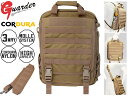 B-16C(BR)■GUARDER 3WAY MOD タクティカルバッグ◆MOLLE CORDURA 実物生地 薄型 丈夫 アウトドア タクティカル 手提げカバン 鞄 トート リュック バックパック