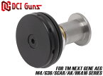 DCI Guns 次世代電動ガン(次世代M4シリーズ)用側面吸気ピストンヘッド【POM】◆東京マルイ MARUI AEG M4A1 初速 安定 命中精度 衝撃吸収 POM 静音化 カスタム