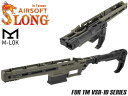 SLONG AIRSOFT CSR-100 タクティカル ライフルボディキット w/ TFストック for VSR-10◆東京マルイ MARUI OD M4 バッファ 伸縮 折り畳み カスタム 拡張 両利き