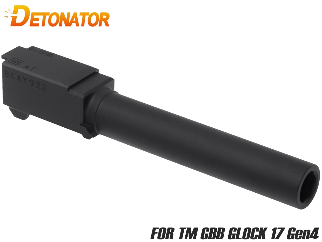 DETONATOR GLOCK 17 GEN4 スタンダード アルミアウターバレル 2022Ver 東京マルイ MARUI GBB ガスブロ CNC ショートリコイルスプリング NSRシステム カスタム