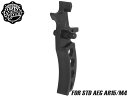 RETRO ARMS アルミCNC カスタムトリガー D type for AEG AR15/M4◆東京マルイ TM STD スタンダード 電動ガン ストレートタイプ 軽量 カスタム パーツ アルマイト