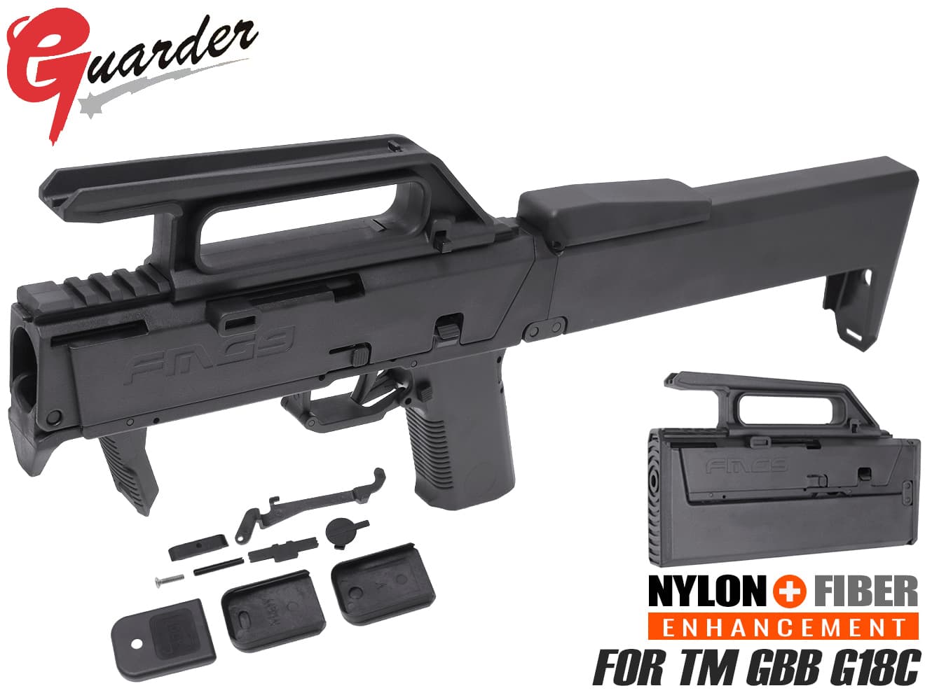 ガンスミスバトン グロック18コンバージョンキット FMG-9 ガンスミスバトン グロック18コンバージョンキット FMG-9