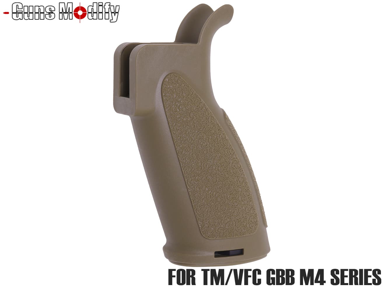 Guns Modify HK416A5 V7グリップ for TM/VFC GBB M4◆東京マルイ MARUI ガスブロ ガスガン カスタム GRIP FDE ドレスアップ パーツ アサルトライフル リアル