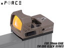 xFORCE XR4 ミニレッドドットサイト w/キルフラッシュ GLOCKマウント◆TM 東京マルイ MARUI GBB ガスブロ GLOCK 20mm 13段階調整 RMR用 マウント ダークアース