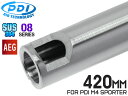 PDI 08シリーズ AEG 超精密ステンレス インナーバレル(6.08±0.002) 420mm PDI M4 SPORTER リアルアウターバレル◆東京マル...