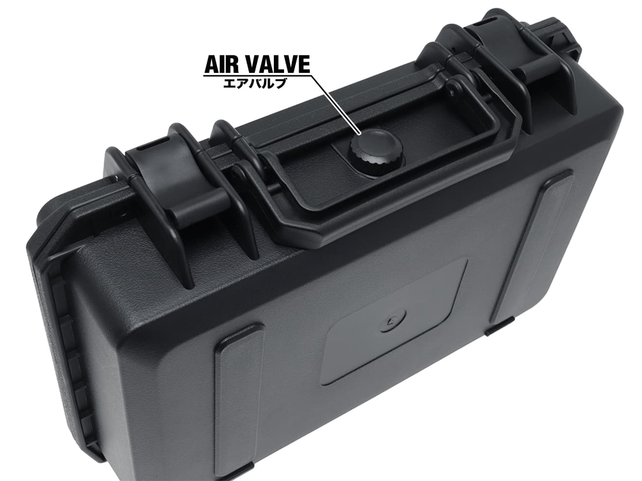 MILITARY-BASE IP67 ウォータープルーフ ハードガンケース 3.4L 27cm×16cm×8cm◆防水防塵規格IP67対応 キャリングケース ハンドガン 軽量 耐衝撃 耐薬品 3