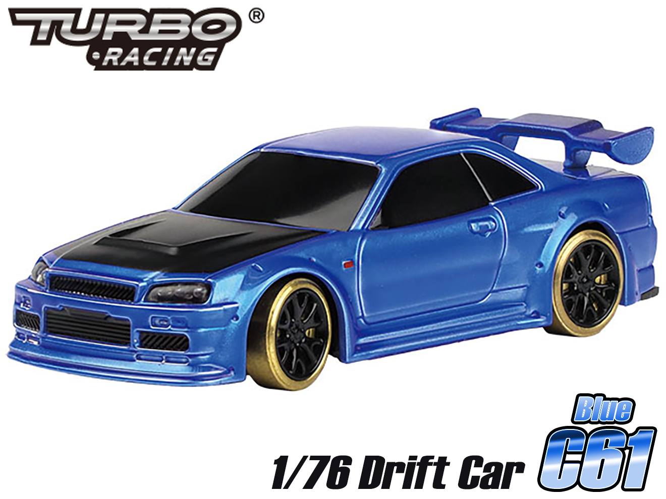 楽天市場】TURBO RACING 1/76スケール ドリフトカー C65シルバー 楽天市場】TURBO RACING 1/76スケール ドリフトカー C65シルバー