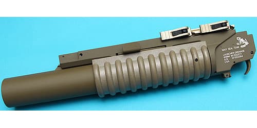 楽天市場】G&P スカルフロッグタイプ M203グレネードランチャーL☆M4A1
