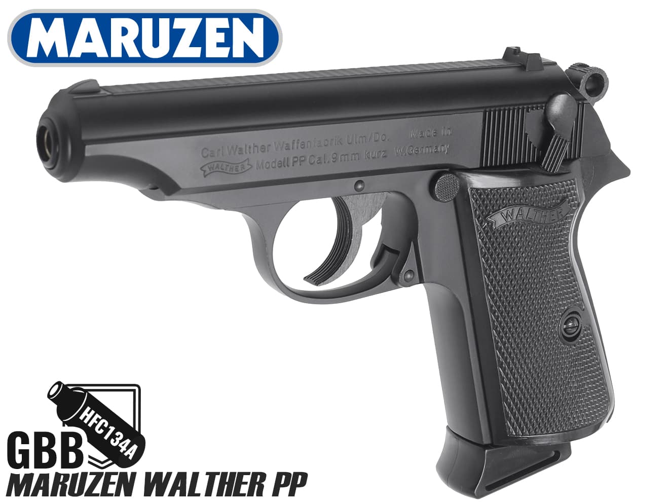 楽天市場】【送料無料】MARUZEN ワルサーP99 ブローバック ブラック