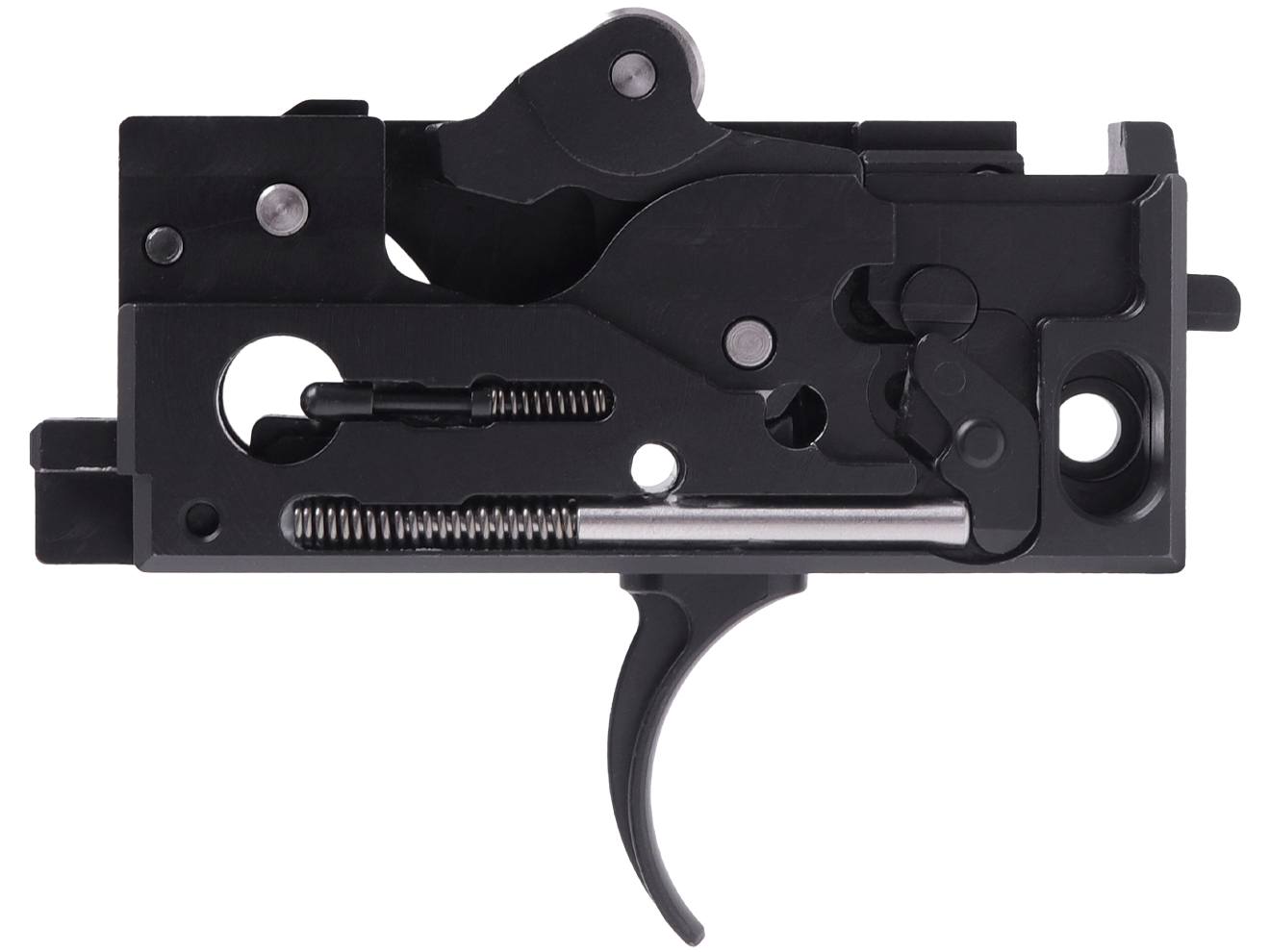 Guns Modify スチールCNCトリガーボックス+MIM スチール ファイアリングパーツセッ...