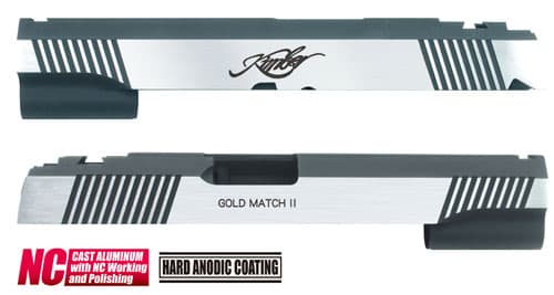 CAPA-24(K)■【送料無料】GUARDER Hi-CAPA5.1 CNC アルミスライド KM (Dual Custom Ver)◆KIMBER/キンバー/BK×SILVER/ディティールアップに！