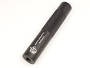 Knight'sタイプ 198mm サイレンサー BK◆14mm正/逆ネジ対応!ドレスアップにも!