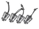 【25mmウェビング対応】 正規品 ELEMENT ウェブ ドミネーター/BK◆余ったコード・ストラップの収納に!タクティカルベスト・リュック等に![全国一律3...