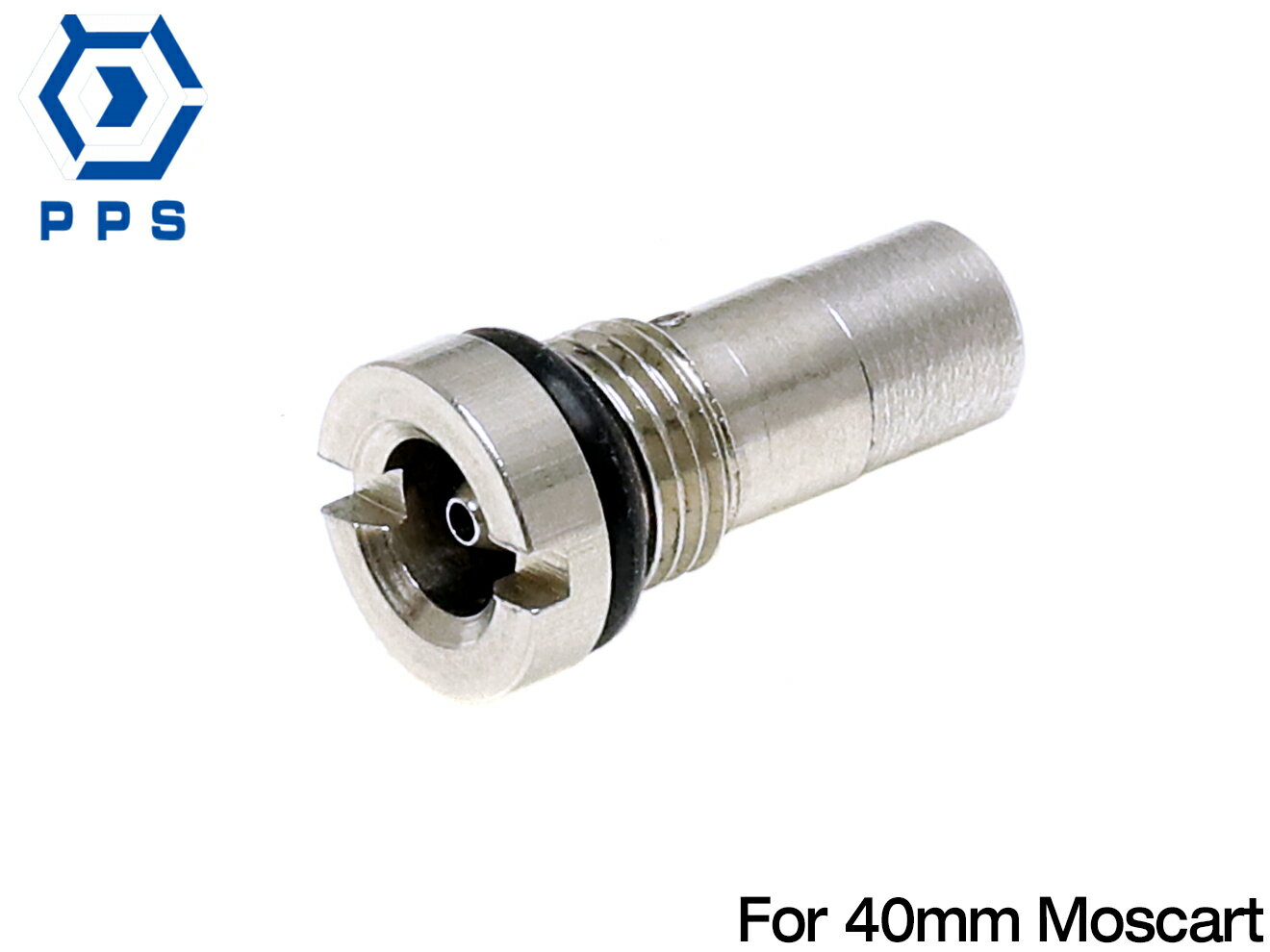 Fixtures - 【ワケアリ】PPS 強化ステンレス注入バルブAタイプ 6.40mm◆ガスバルブ/インジェクションバルブ/強化バルブ/モスカート/40mmカート