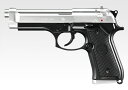 東京マルイ エアーハンドガン（10才用モデル） M92F スライドシルバー ステンレスタイプ 【ハイグレード/ホップアップ】 エアガン エアーガン