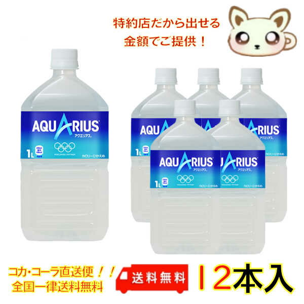 アクエリアス 1L PET（12本入り）