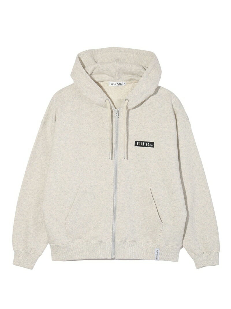 ��SALE��30%OFF��BAR LOGO ZIP UP HOODIE MILKFED. �ߥ륯�ե��� �ȥåץ� �������åȡ��ȥ졼�ʡ� �֥롼 �������� �ۥ�...