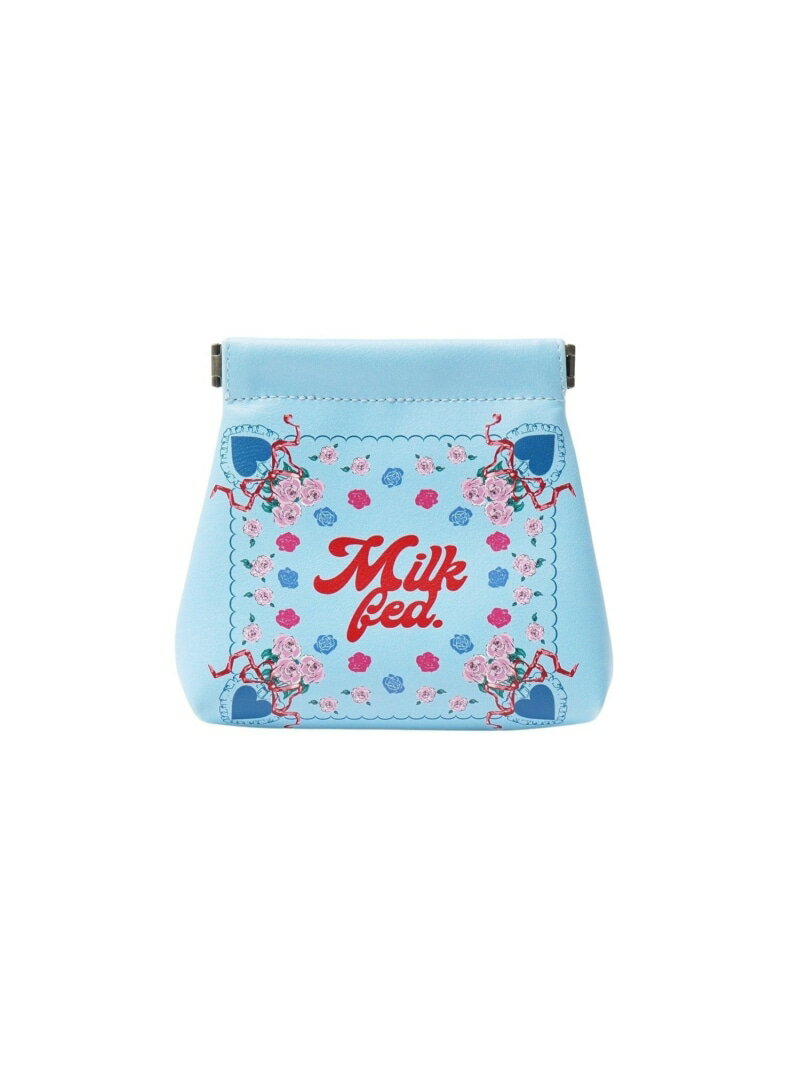 FLOWER PATTERN SPRING POUCH MILKFED. MILKFED. ミルクフェド 財布・ポーチ・ケース ポーチ ホワイト ..