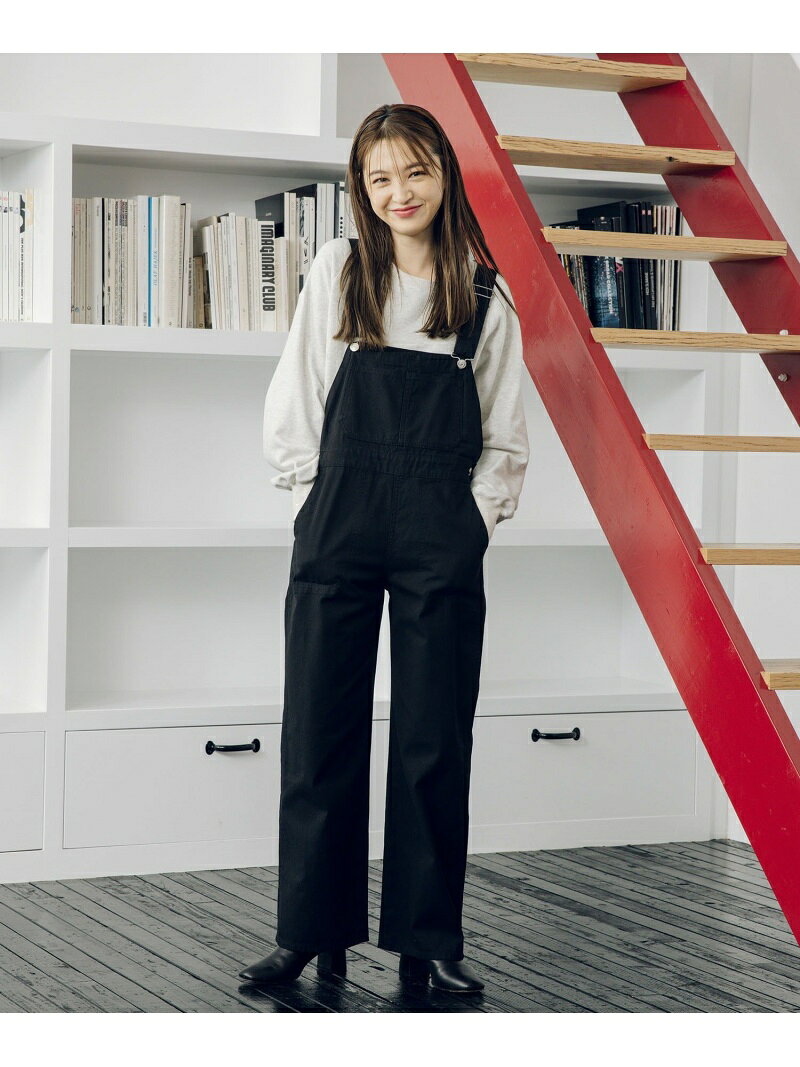 OVERALL パンツ MILKFED. MILKFED. ミルクフェド オールインワン・オーバーオール オーバーオール・サロペット ブラウン ブラック【送料無料】[Rakuten Fashion]