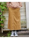 CORDUROY SKIRT スカート MILKFED. MILKFED. ミルクフェド スカート タイトスカート ベージュ ブラウン【送料無料】[Rakuten Fashion]