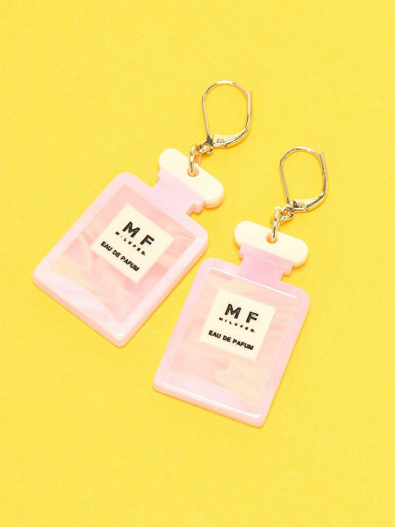 【SALE／80%OFF】PERFUME EARRING MILKFED. ミルクフェド アクセサリー・腕時計 ピアス ブラック ブラウン ホワイト【RBA_E】[Rakuten Fashion]