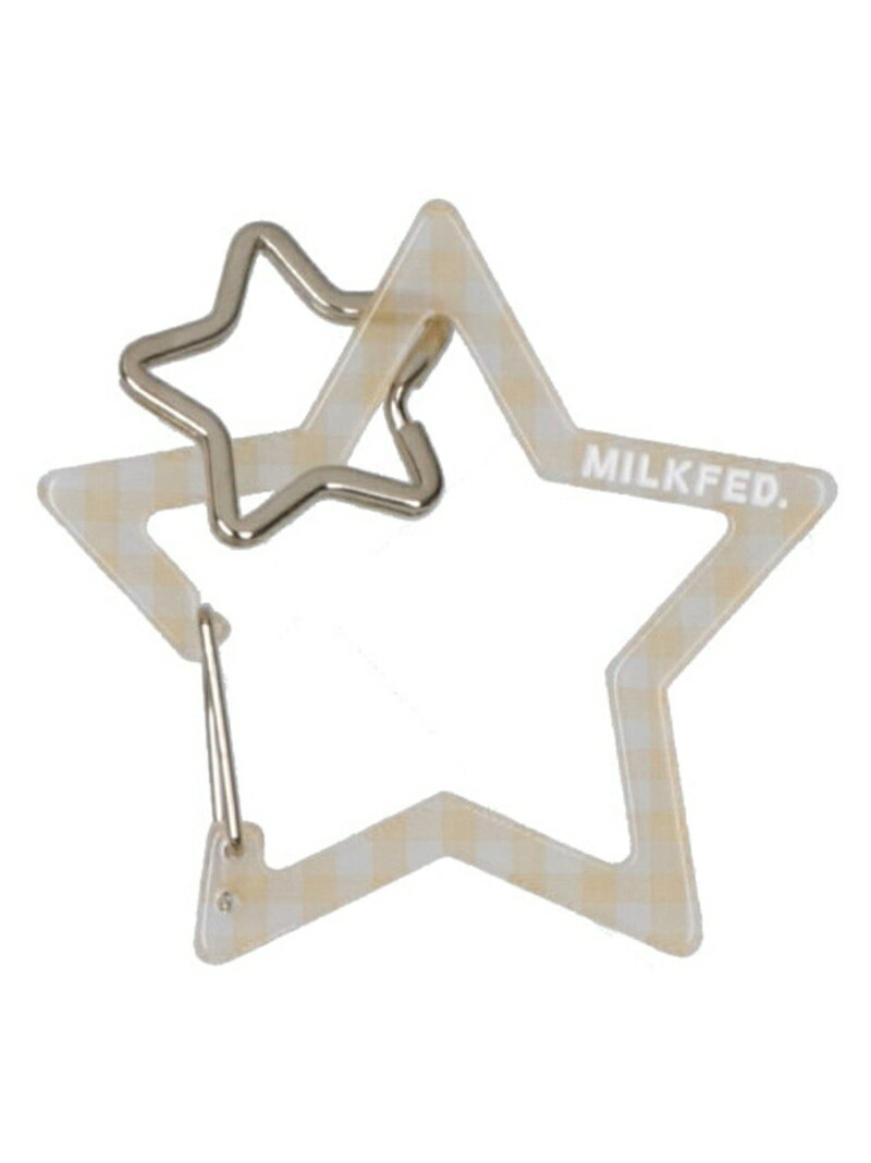 NEO STAR CARABINER GINGHAM MILKFED. MILKFED. ミルクフェド ファッション雑貨 チャーム・キーチェー..