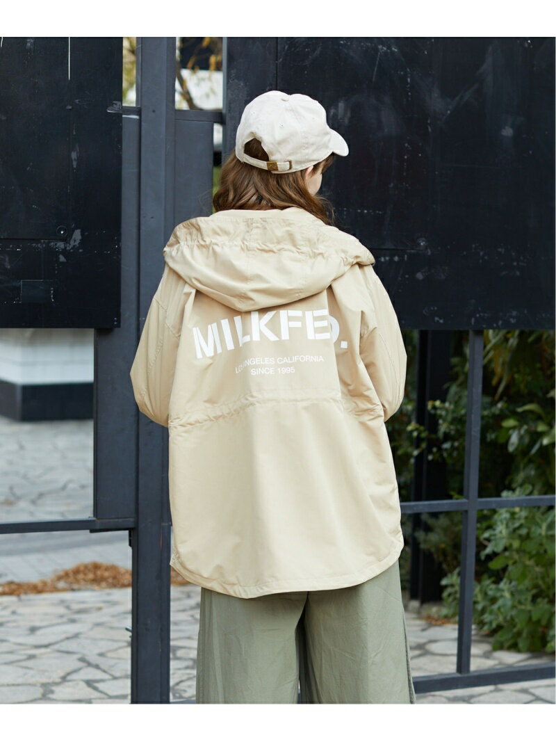 Rakuten Fashion Mf Active Jacket Milkfed ミルクフェド コート ジャケット マウンテンパーカー ベージュ ブラック ネイビー ホワイト 送料無料 Milkfed ミルクフェド