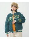 【SALE/30%OFF】LOGO PATCH QUILTED JACKET MILKFED. ミルクフェド ジャケット・アウター ブルゾン・ジャンパー ネイビ...