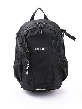 [Rakuten Fashion]BAR & UNDER PKT BKPK MILKFED. ミルクフェド バッグ リュック/バックパック ブラック レッド【送料無料】