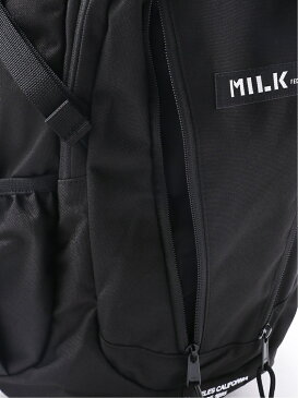 [Rakuten Fashion]BAR & UNDER PKT BKPK MILKFED. ミルクフェド バッグ リュック/バックパック ブラック レッド【送料無料】