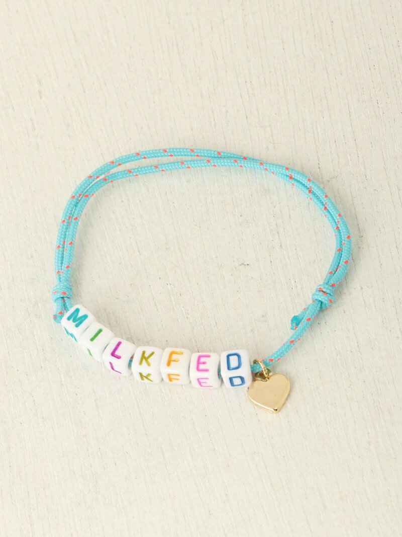 【SALE／80%OFF】MF BLOCKS BRACELET P MILKFED. ミルクフェド アクセサリー・腕時計 ブレスレット・バングル イエロー【RBA_E】[Rakuten Fashion]